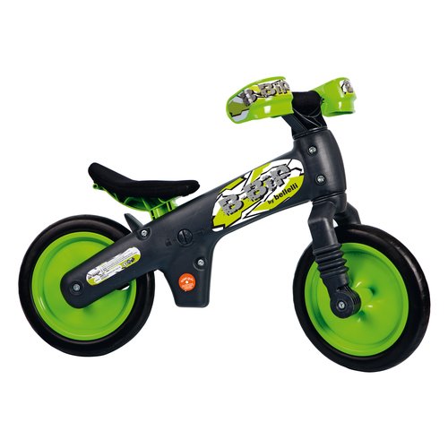 Biciclettina pedagocica Bellelli 01BBIP0006BBY B BIP Grigio e Verde