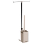 Colonna WC Gedy RA32 66 RAINBOW Cromo e Tortora chiaro