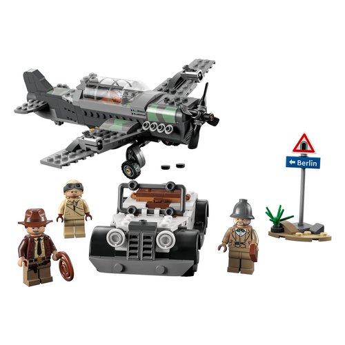 L'inseguimento dell'aereo a elica LEGO 77012 INDIANA JONES