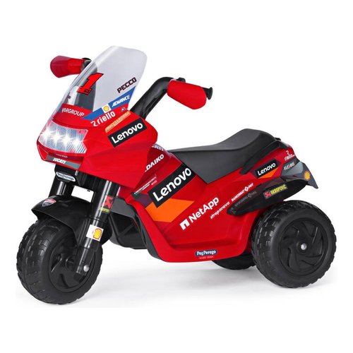 Moto elettrica Peg Perego IGED0924 Moto Ducati Desmosedici Evo Rosso