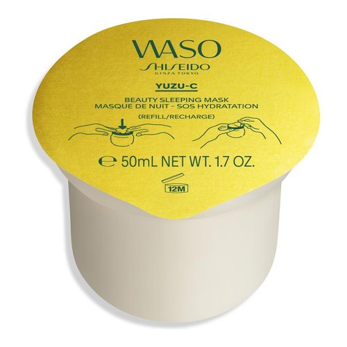 Maschera bellezza Shiseido Yuzu C Beauty Sleeping Mask Refill 50 ml