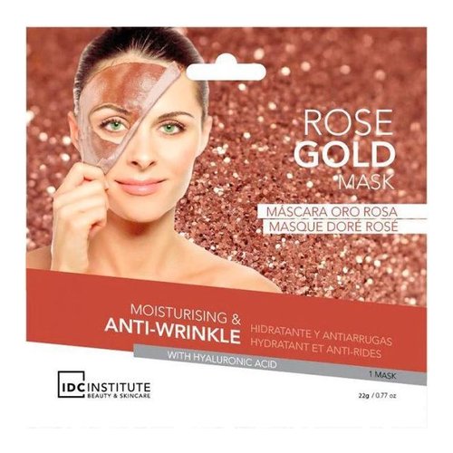 Maschera bellezza Idc Institute Rose Gold Mask Idratante Antirughe 1 P