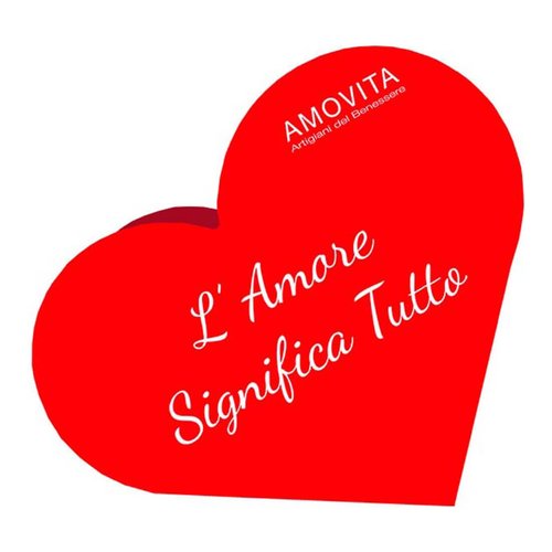 Set bagno Amovita Cuore Regalo 100 ml + 50 ml