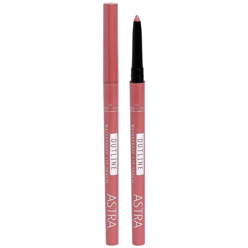 Matita labbra Astra Outline waterproof lip pencil 01 Nude Vibe