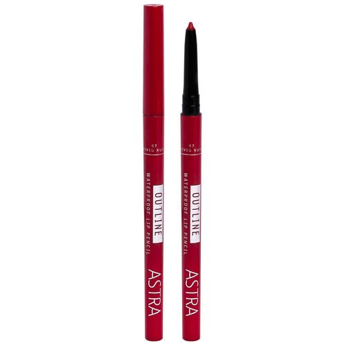 Matita labbra Astra Outline waterproof lip pencil 07 Vivid Rust