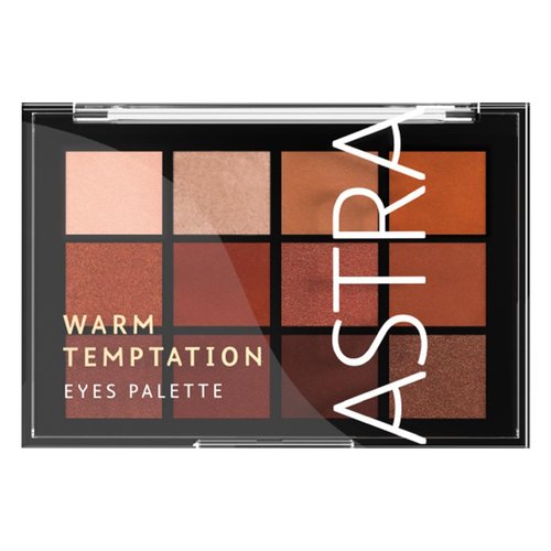 Ombretto Astra Temptation palette occhi metal e mat Warm Temptation