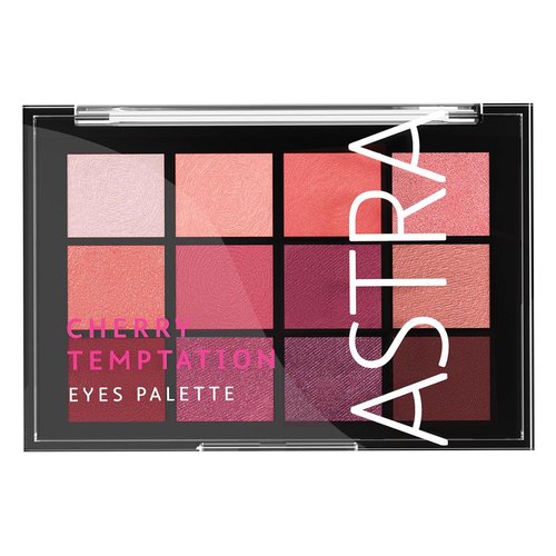Ombretto Astra Temptation palette occhi metal e mat Cherry Temptation