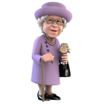 Gamevision - Personaggio collezione Gamevision GAV57406SINGPZ MINIX Queen Elisabeth