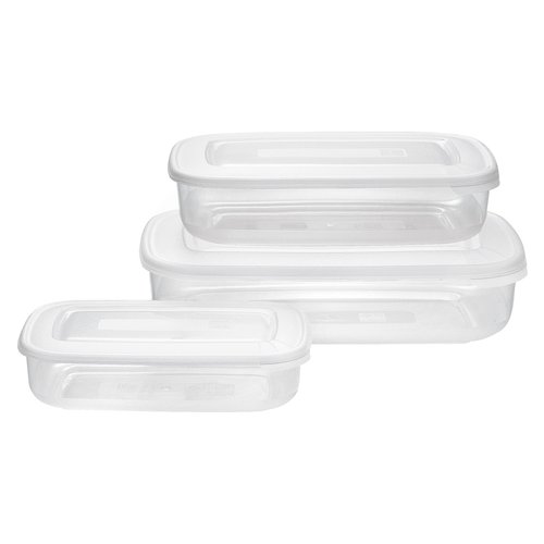 Set contenitori alimenti Tontarelli 9040572112 FAMILY FOOD 930 ml, 1,9