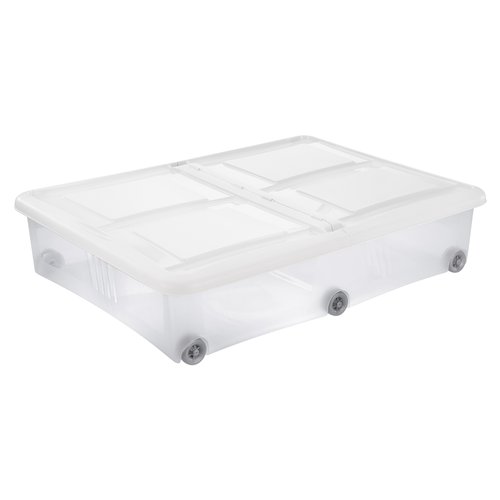 Contenitore Tontarelli 8031408A78 STOCK BOX con ruote Bianco