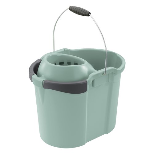 Secchio mocio Tontarelli 8101474814 AURORA con strizzatore Salvia