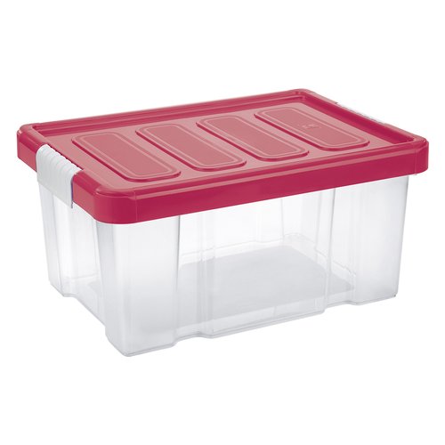 Contenitore Tontarelli 8035636ACH PUZZLE BOX con ruote Ciliegia