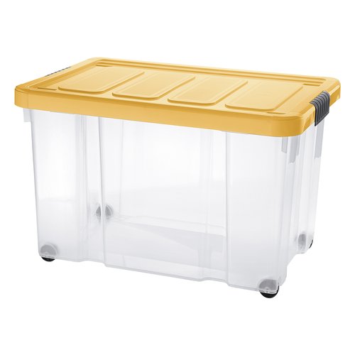 Contenitore Tontarelli 8035640ABV PUZZLE BOX con ruote Zafferano