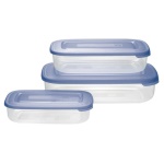 Tontarelli - Set contenitori alimenti Tontarelli 904057271G FAMILY FOOD Azzurro