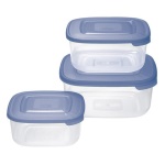 Tontarelli - Set contenitori alimenti Tontarelli 904063771G FAMILY FOOD Azzurro