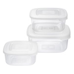 Tontarelli - Set contenitori alimenti Tontarelli 9040637112 FAMILY FOOD Bianco