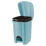 Tontarelli - Pattumiera Tontarelli 810153670V CAROLINA Coperchio a pedale Blu