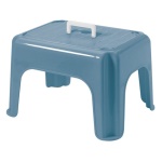 Tontarelli - Sgabello bagno Tontarelli 8101194704 DUMBO STOOL Impilabile con Manico