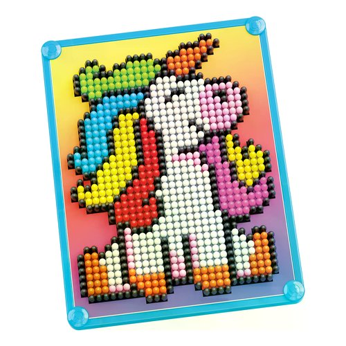 Chiodini Pixel Art Basic Unicorn Quercetti 0767