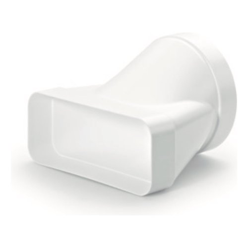 Raccordo tubo cappa Airforce AFC4043006 Tondo 150mm rettangolare Bianc