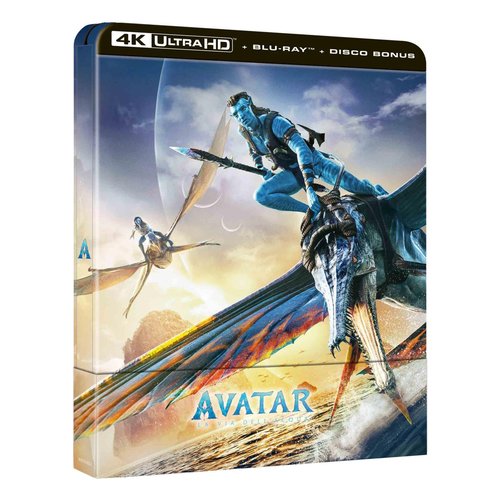Blu Ray 4K Avatar - La Via Dell'Acqua (Steelbook) (4K Ultra Hd+Blu-Ray