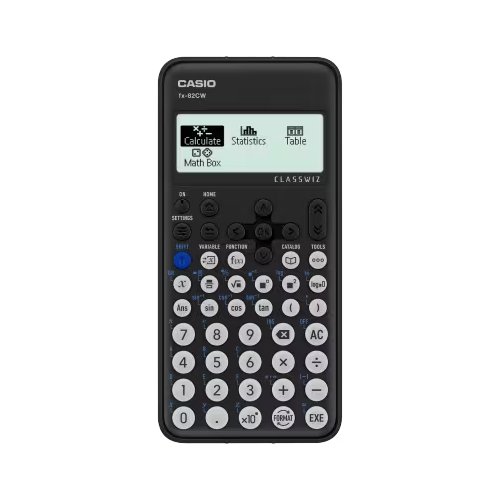 Calcolatrice Casio FX 82CW W ET V FX SERIES ClassWiz Black