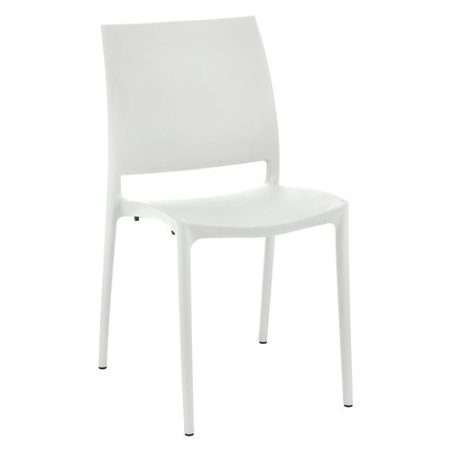 Sedia Ambienta 01 A 07 BCO LUNA Bianco