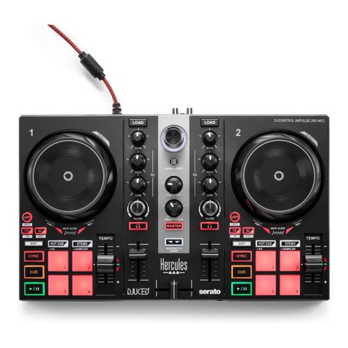 Controller disc jockey Hercules 4782002 DJCONTROL Inpulse 200 MK2 Blac
