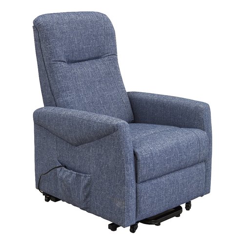 Poltrona relax Amicasa HS 8076C GIADA Alzapersona Elettrica Blue
