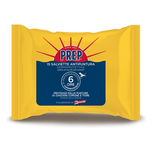 Salviette repellenti per insetti Prep GA1748400 Antipuntura