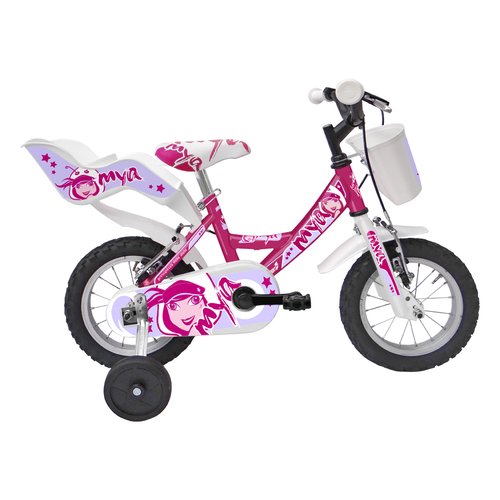Bicicletta Mandelli 120125005 SPORT ONE Mya con Rotelle Ciclamino