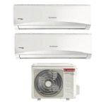 ARISTON THERMO - Condizionatore fisso dual Ariston Thermo PRIOS Udo I 25+25 White