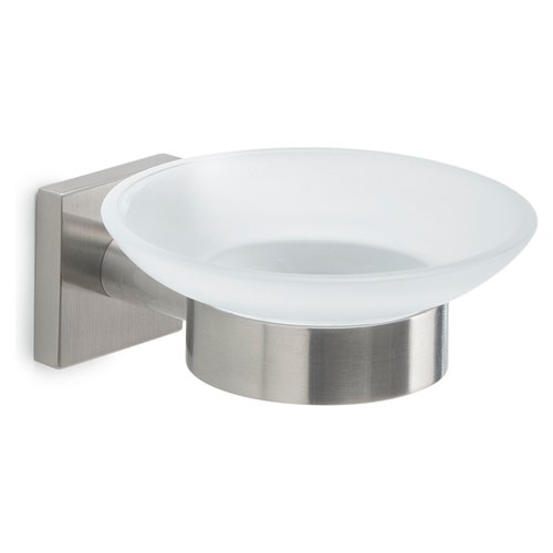 Porta sapone parete Gedy FJ11 38 FUJI Silver Spazzolato
