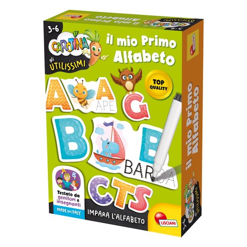 Gioco educativo Lisciani 102341 CAROTINA UTILISSIMI Il mio Primo Alfab