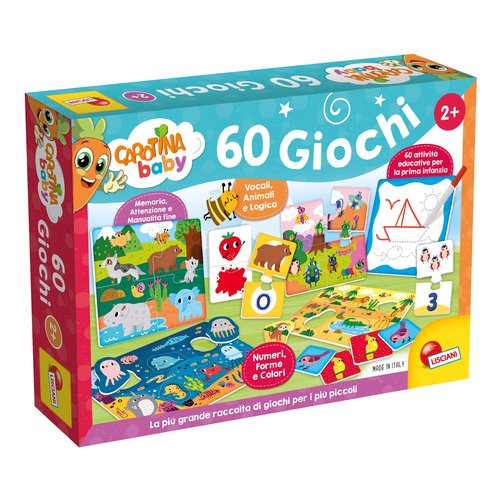 Gioco educativo Lisciani 102877 CAROTINA BABY 60 Giochi