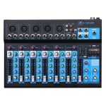 Mixer disc jockey Oqan 625810 Q7 USB MK2 Black