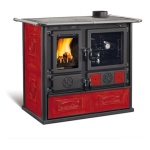 Nordica - Cucina legna Nordica 7015213 ROSA 5.0 Liberty Bordeaux VST