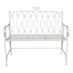 Amicasa - Panchina Amicasa PROVENCE Bianco antico