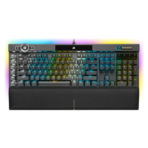 Tastiera computer Corsair CH 912A01A IT RGB K100 Wired Black