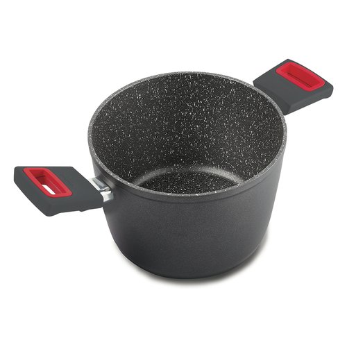 Pentola Ghidini Cipriano 2279 VIVÀ Grigio e Rosso
