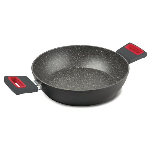 Tegame Ghidini Cipriano 2256 VIVÀ Grigio e Rosso