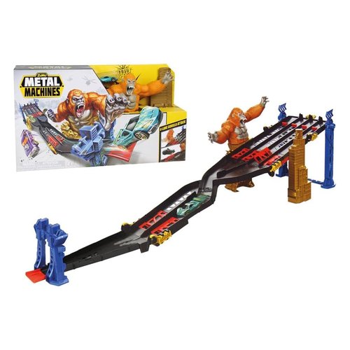 Playset pista Zuru 6769 METAL MACHINES Pista Racetrack gorilla