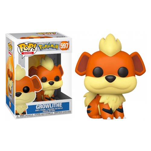 Personaggio collezione Funko 74229 POP GAMES Pokemon Growlithe 597