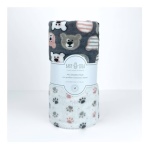 Coperta lettino Baby Idea PFLO Orso Grigio