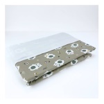 Coperta lettino Baby Idea MOB Orso Beige