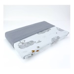 Coperta lettino Baby Idea MLKG Koala Grigio