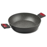 Tegame Ghidini Cipriano 2282 VIVÀ Grigio e Rosso