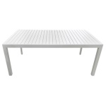 Tavolo da esterno Amicasa LY AT 309 CAROL Bianco opaco