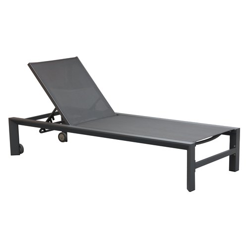 Lettino prendisole Amicasa BHR 1073KD TROPEA Grigio