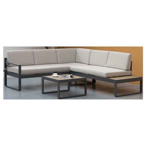 Set da esterno Amicasa BHR 3552S CORALLO Grigio